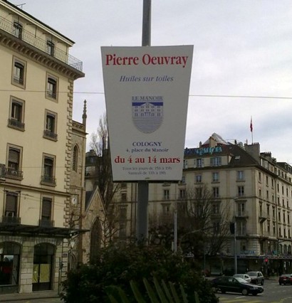 Genève rue du Mont-Blanc - Chante Poulet